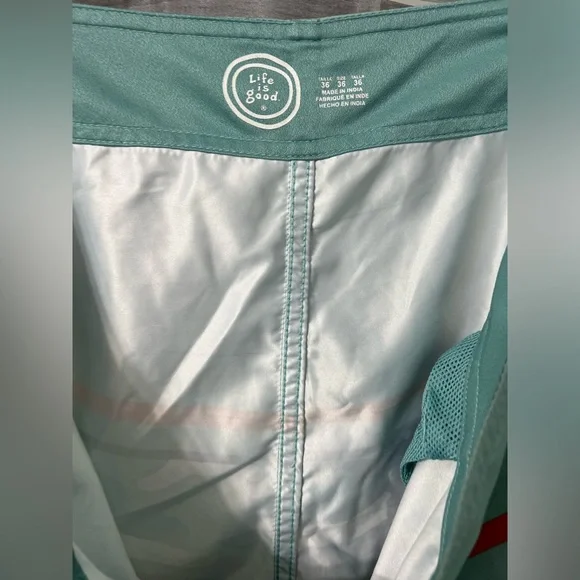 Life is Good Bold Coast Board Shorts - Picture 8 of 9